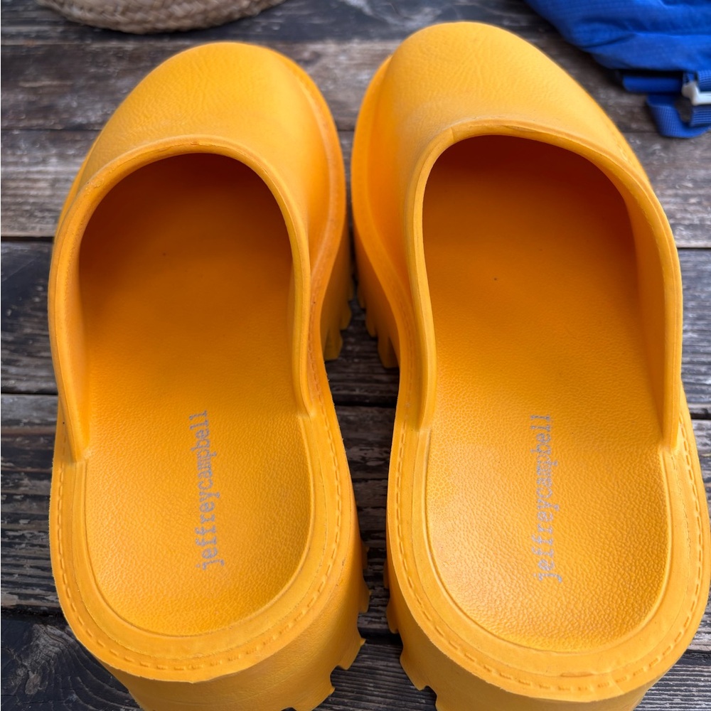 Jeffrey Campbell Chunky Platform Clogs/Mules - Picture 10 of 10